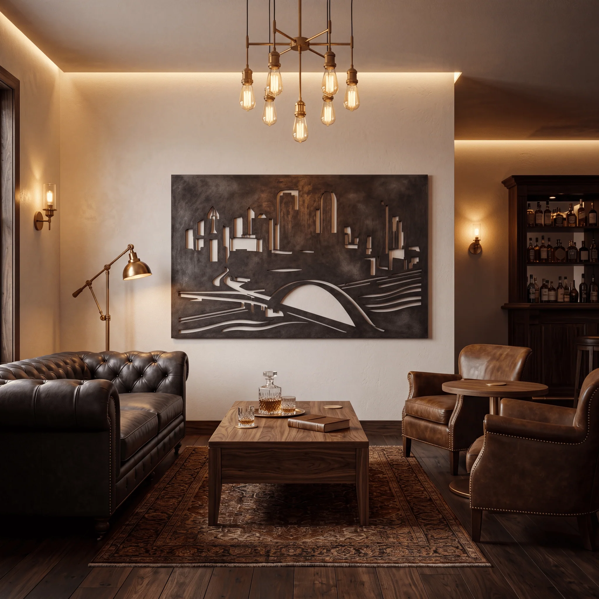 The Pittsburgh - Metal Wall Art - Forge