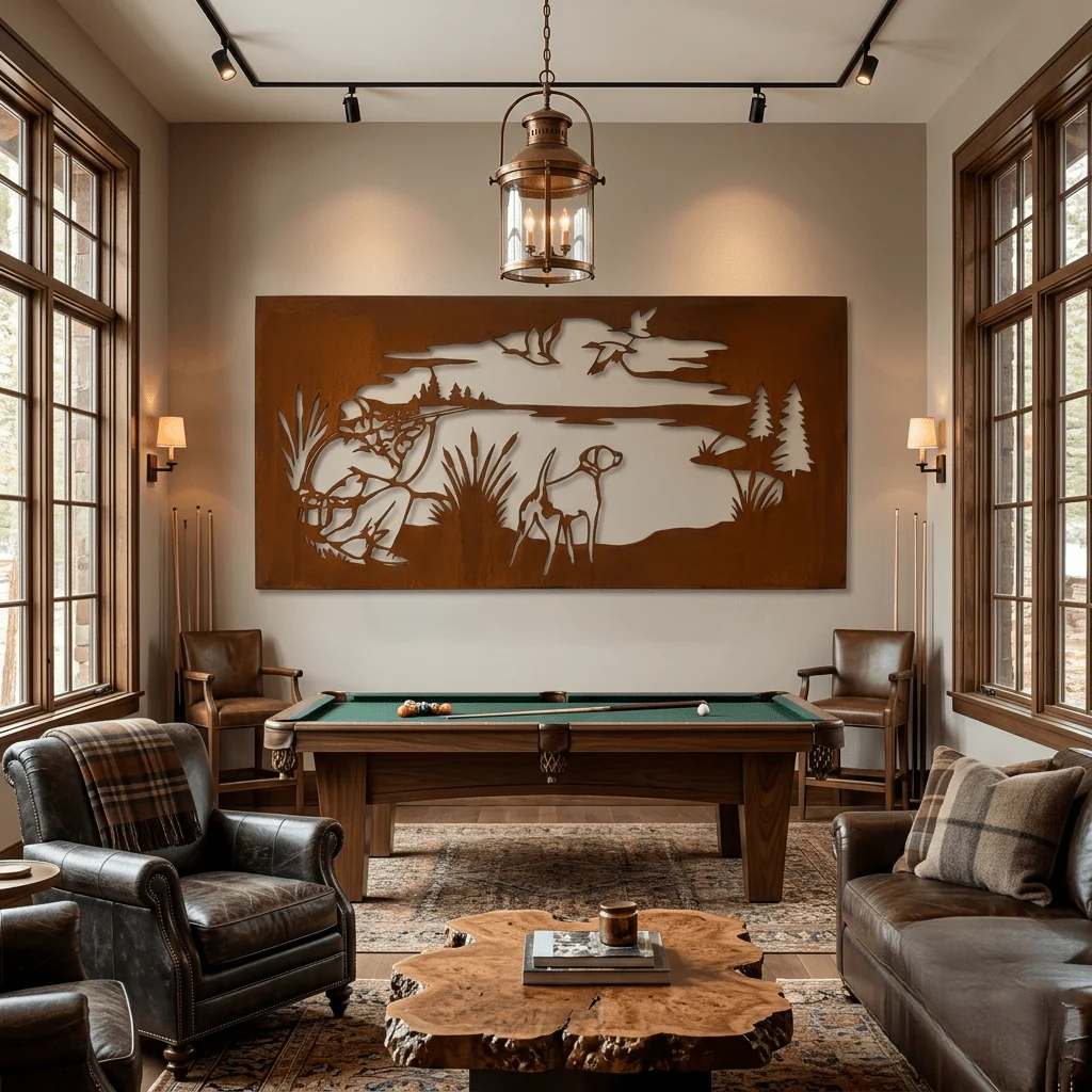The Point - Metal Wall Art - Oxide - Image 3