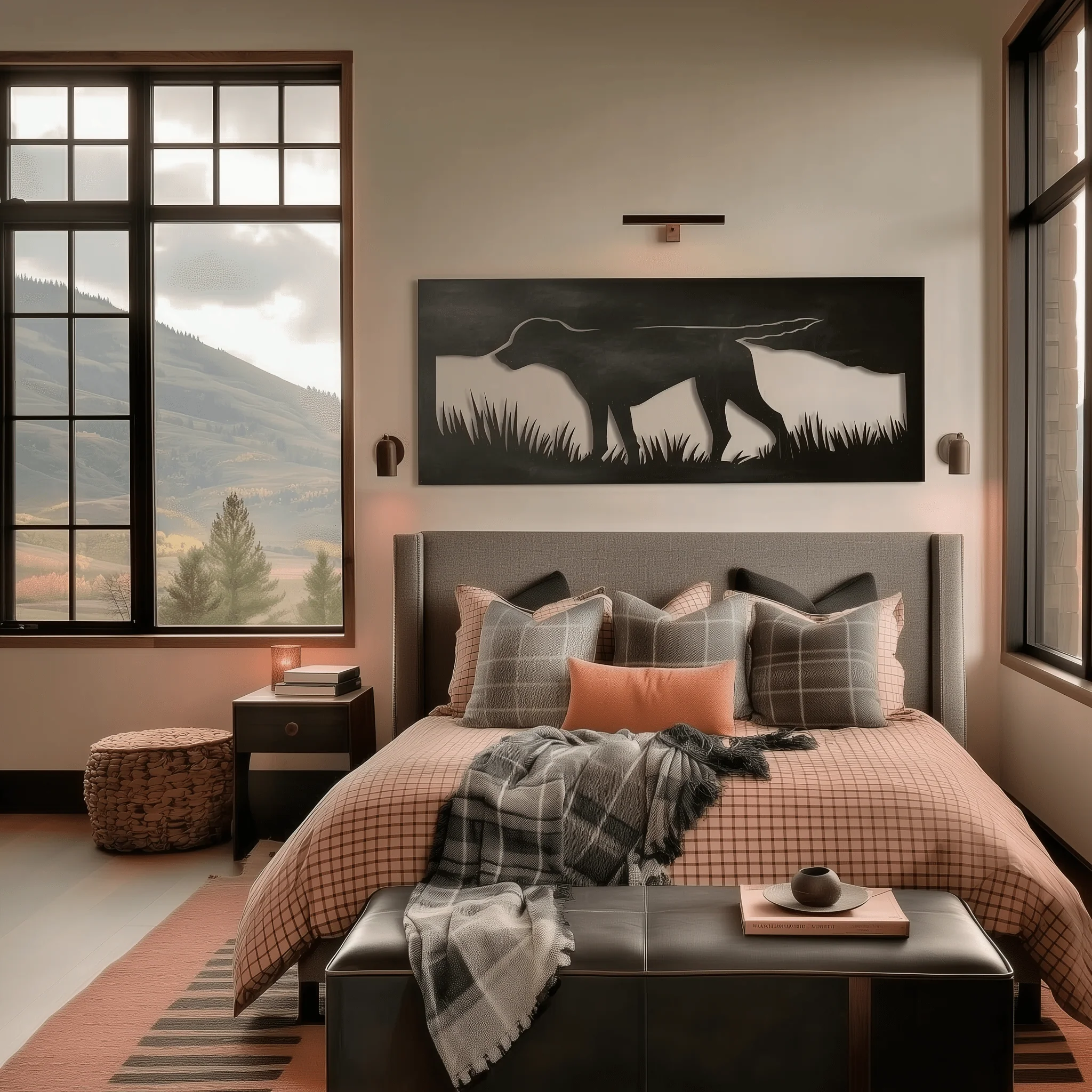The Pointer - Metal Wall Art - Forge