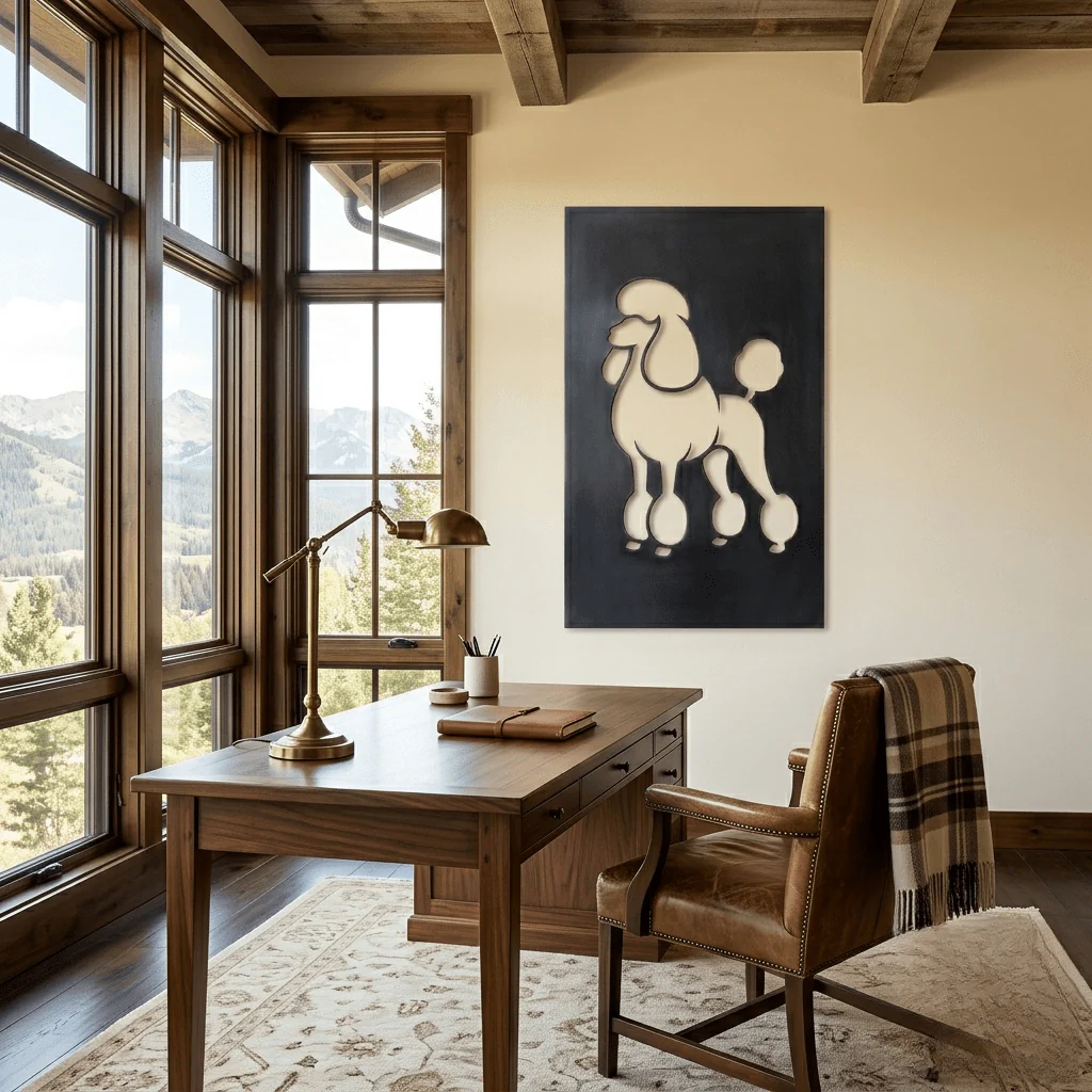 The Poodle - Metal Wall Art - Forge - Image 3