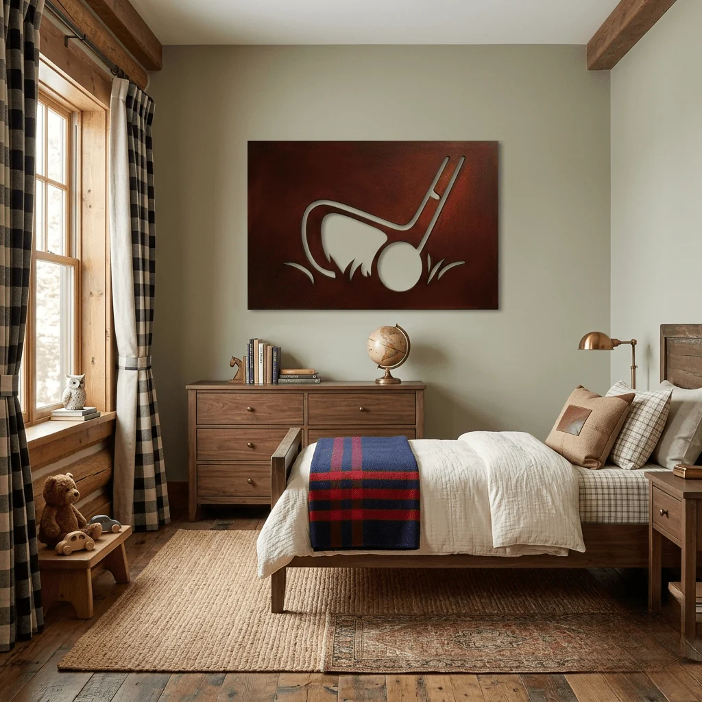 The Precision Chip - Metal Wall Art - Oxide - Image 3