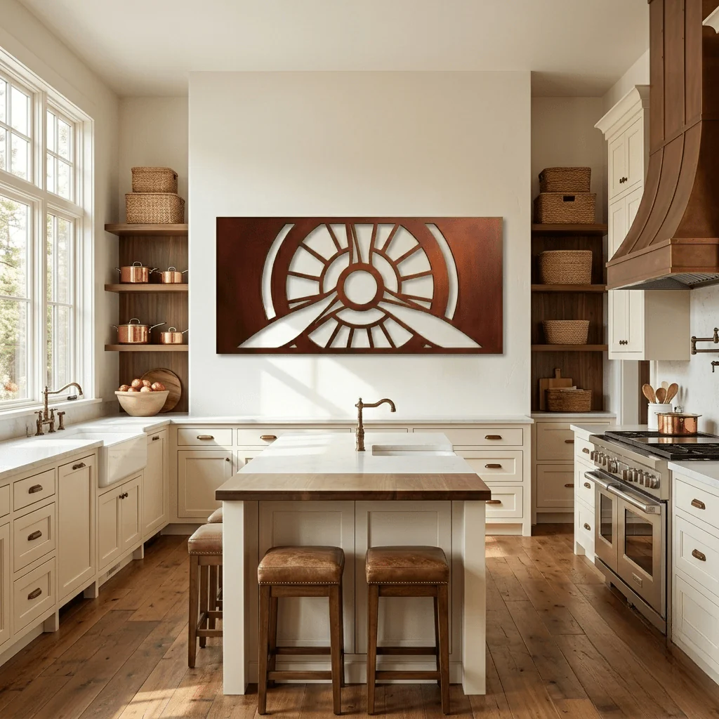 The Prop - Metal Wall Art - Oxide
