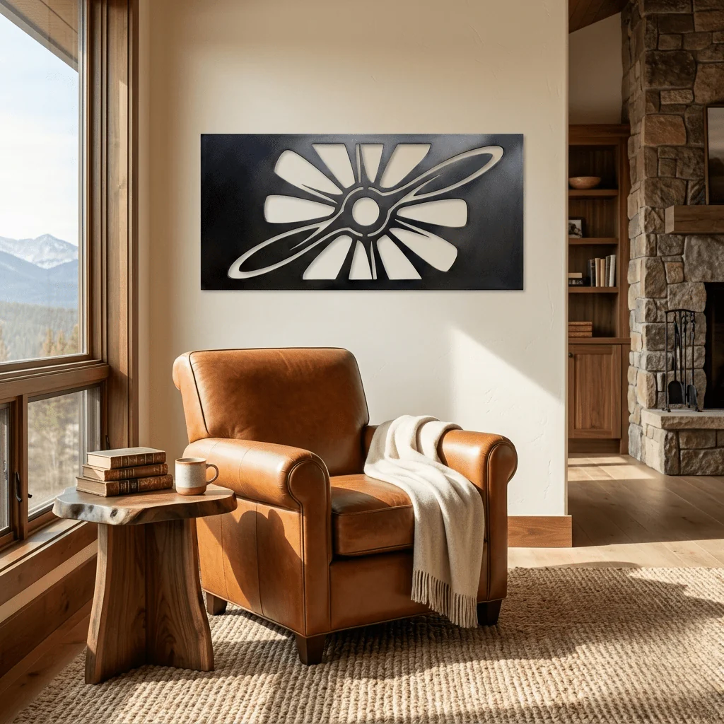 The Propeller Form - Metal Wall Art - Forge - Image 3