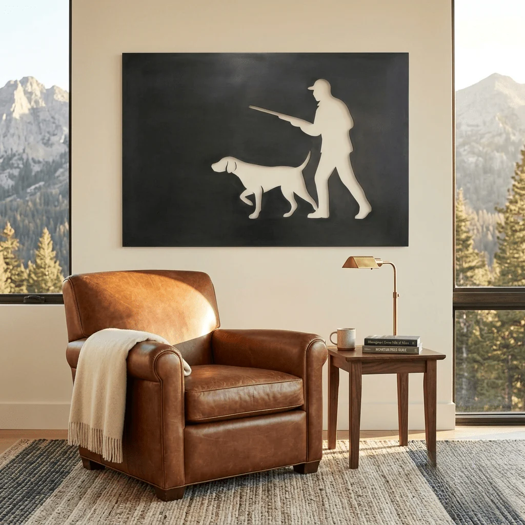 The Quiet Pursuit - Metal Wall Art - Forge - Image 2