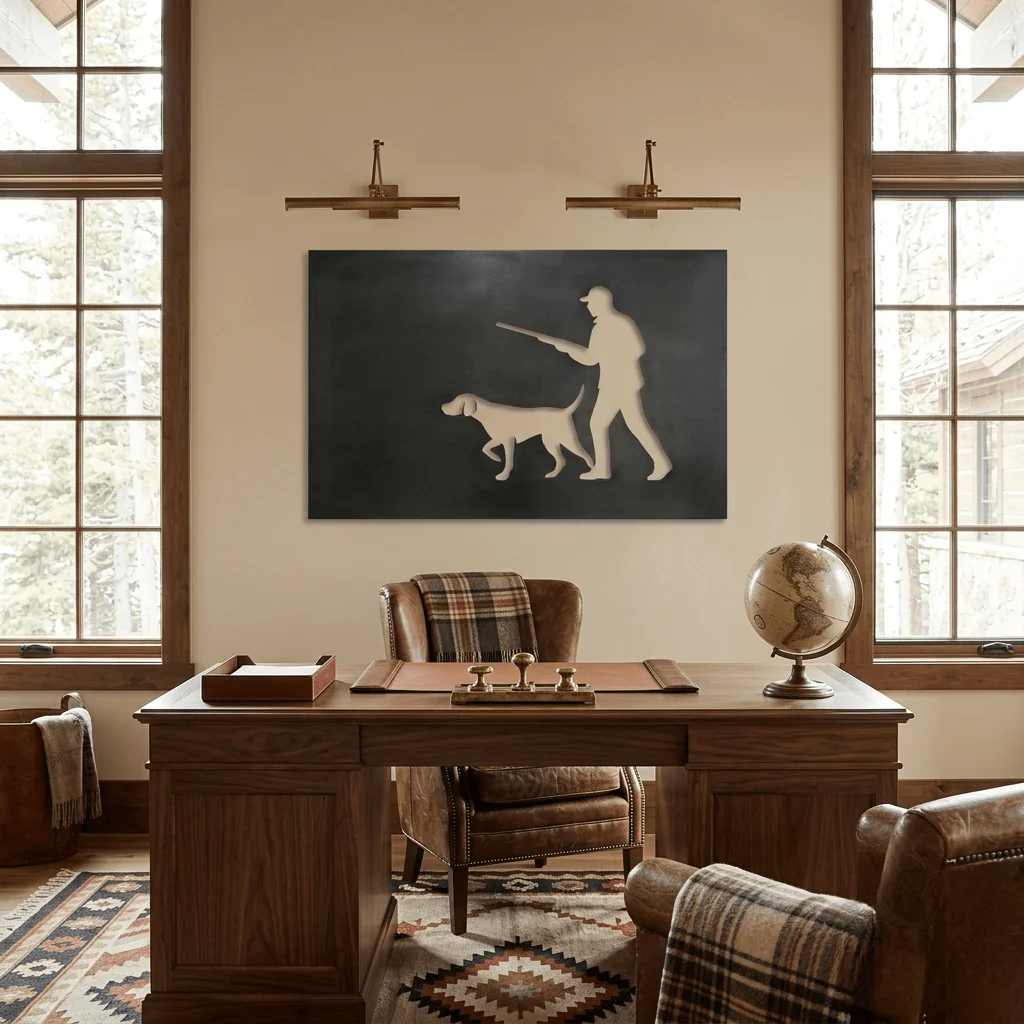 The Quiet Pursuit - Metal Wall Art - Forge - Image 4