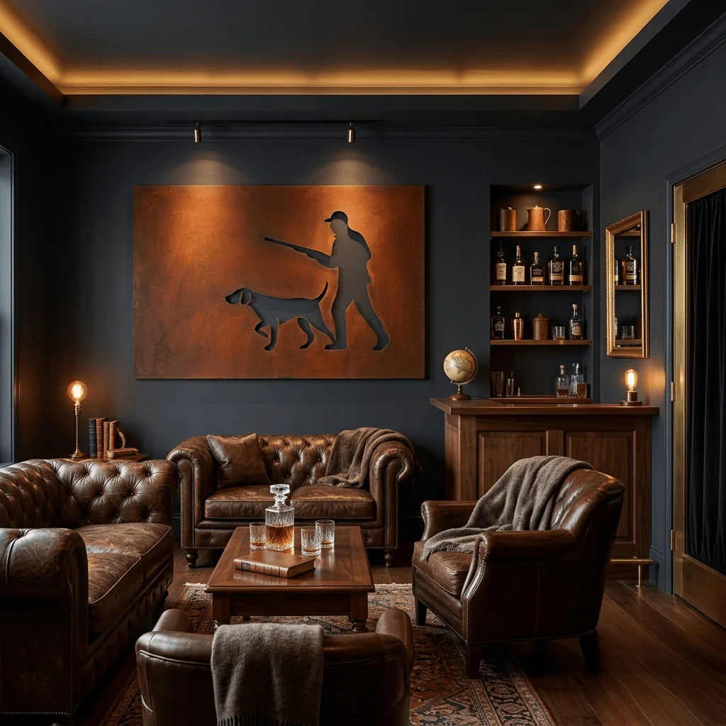 The Quiet Pursuit - Metal Wall Art - Oxide - Image 2