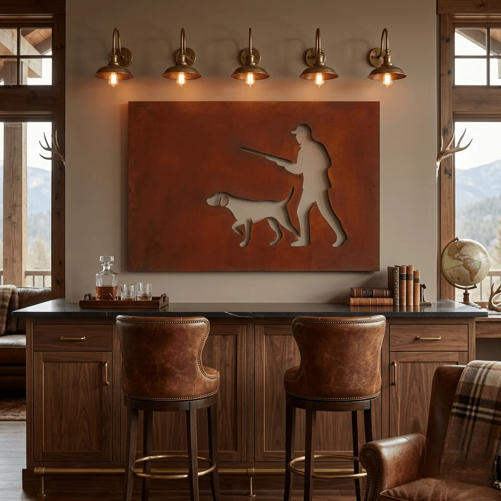 The Quiet Pursuit - Metal Wall Art - Oxide - Image 3