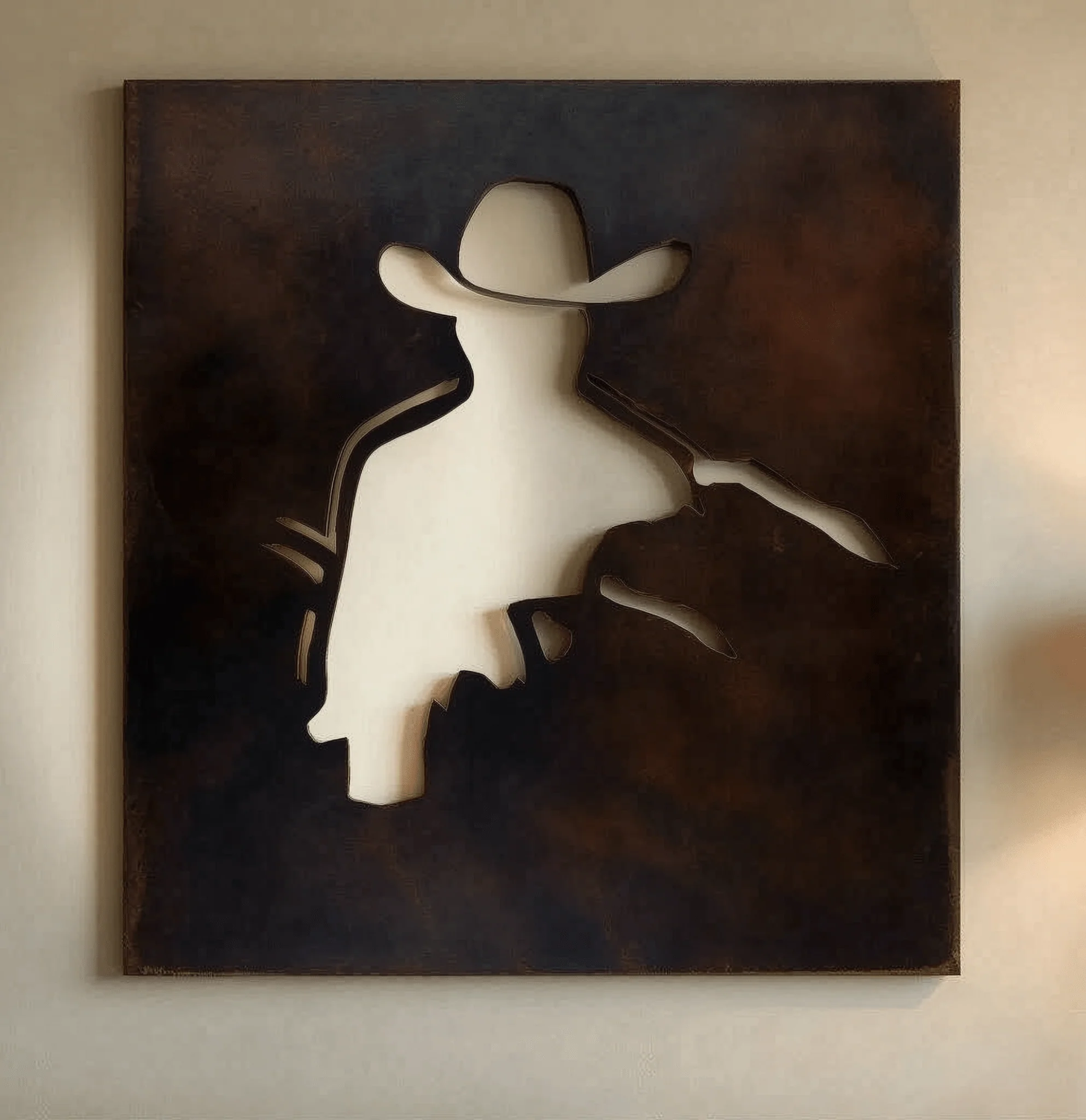 The Redwind - Metal Wall Art - Umber - Image 2