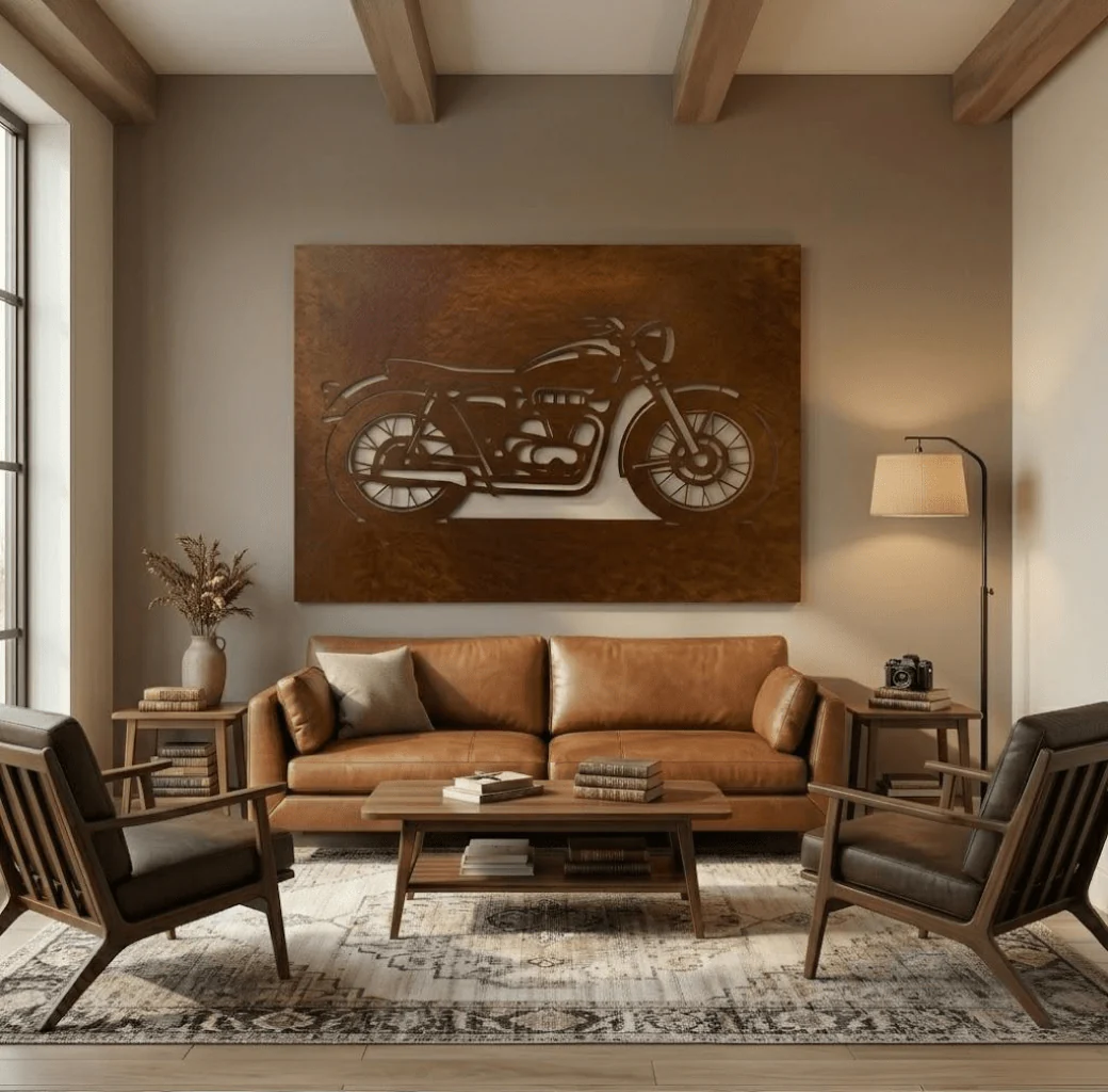 The Ride - Metal Wall Art - Oxide