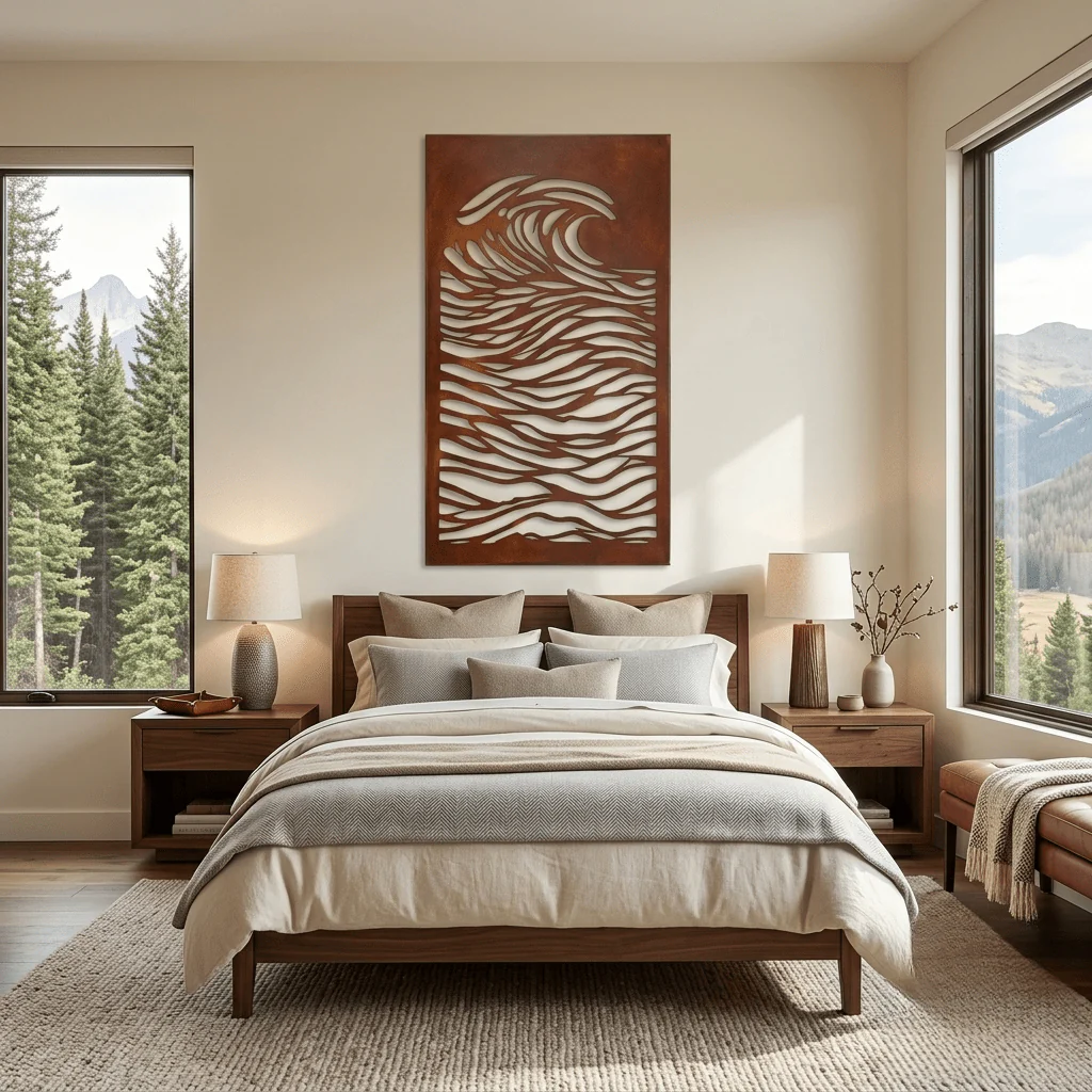 The Rip Curl - Metal Wall Art - Oxide - Image 2