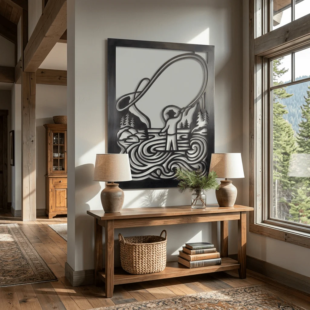 The River's Reach - Metal Wall Art - Forge