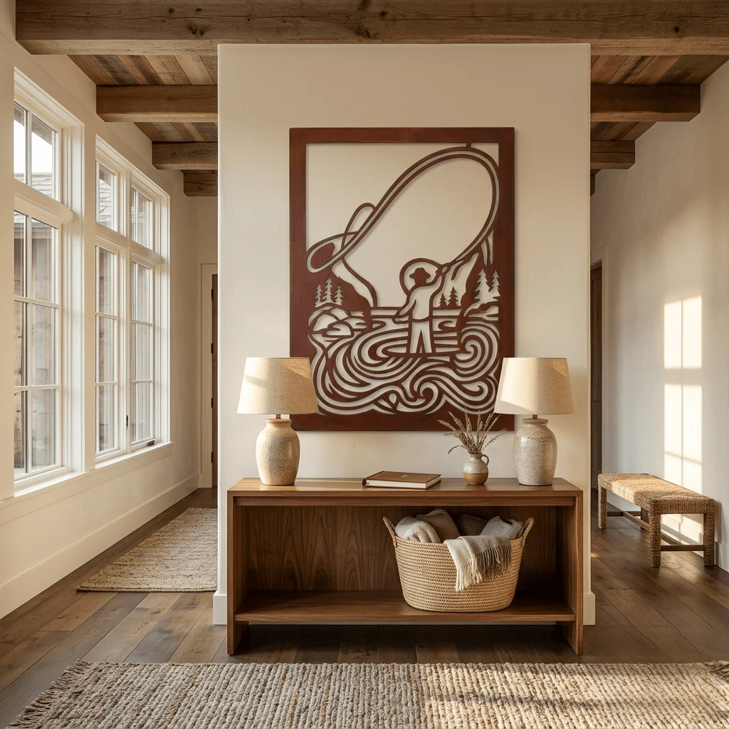 The River's Reach - Metal Wall Art - Oxide - Image 3
