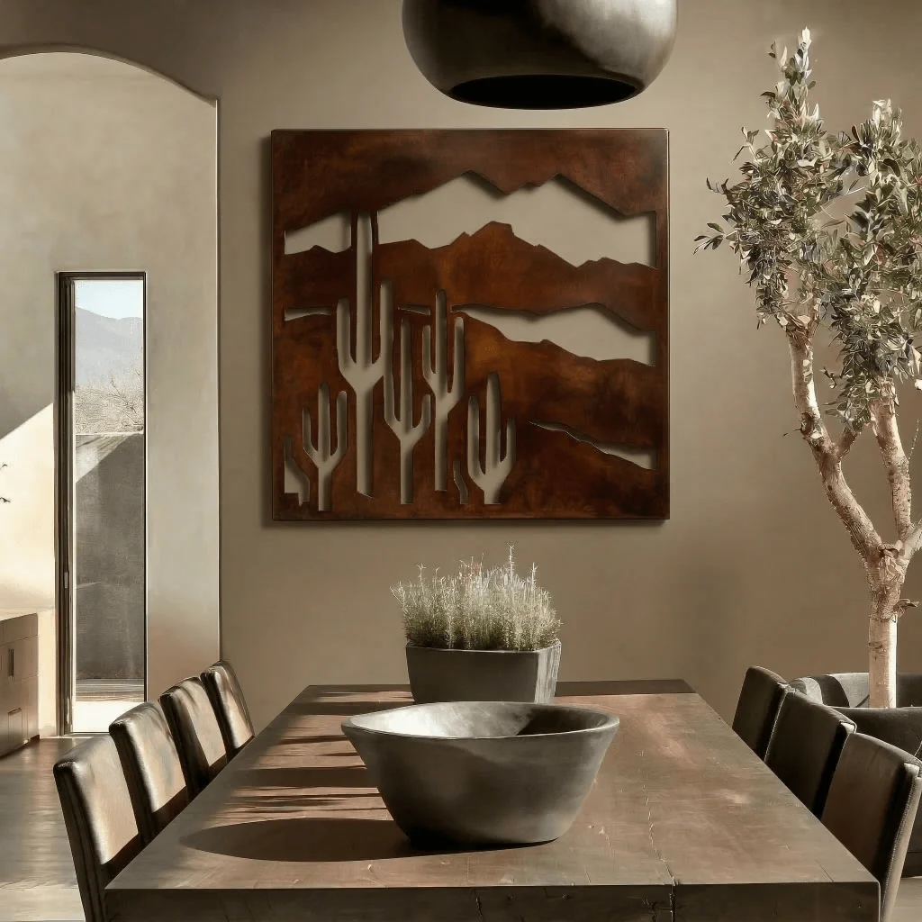 The Santa Catalina - Metal Wall Art - Oxide