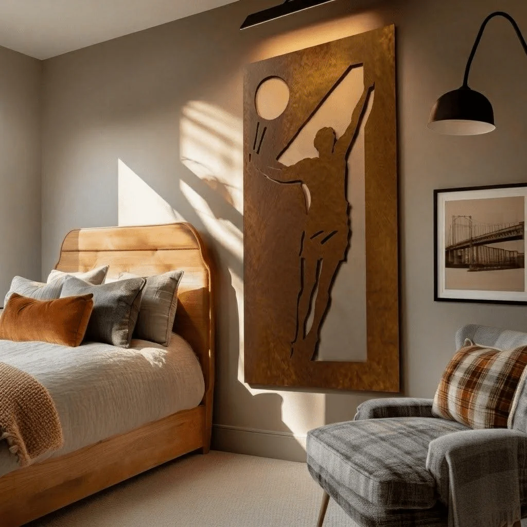 The Serve - Metal Wall Art - Oxide - Image 3