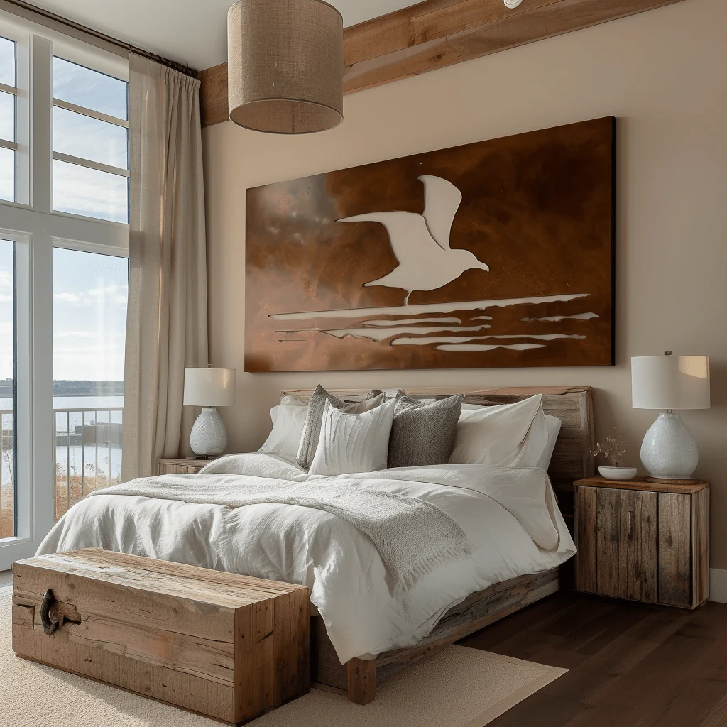 The Skimmer - Metal Wall Art - Oxide - Image 3