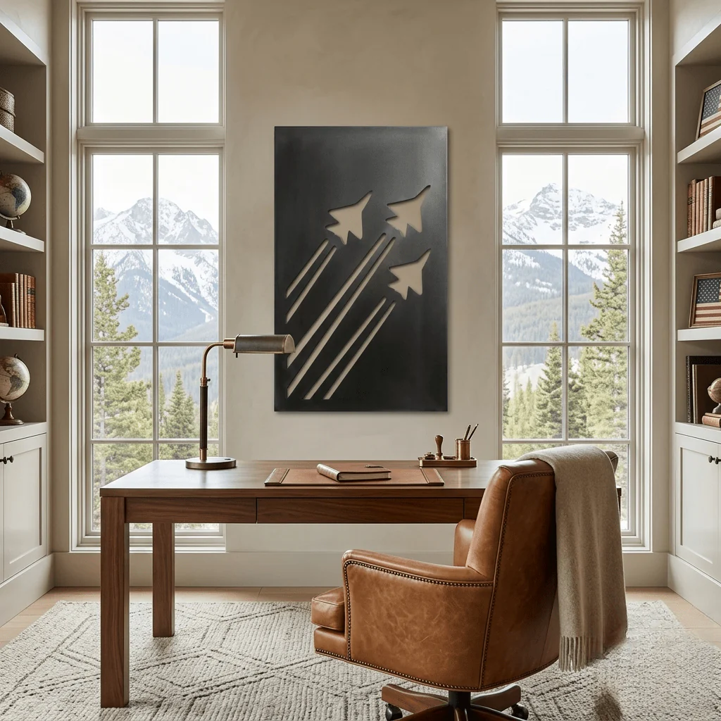 The Sky Command - Metal Wall Art - Forge