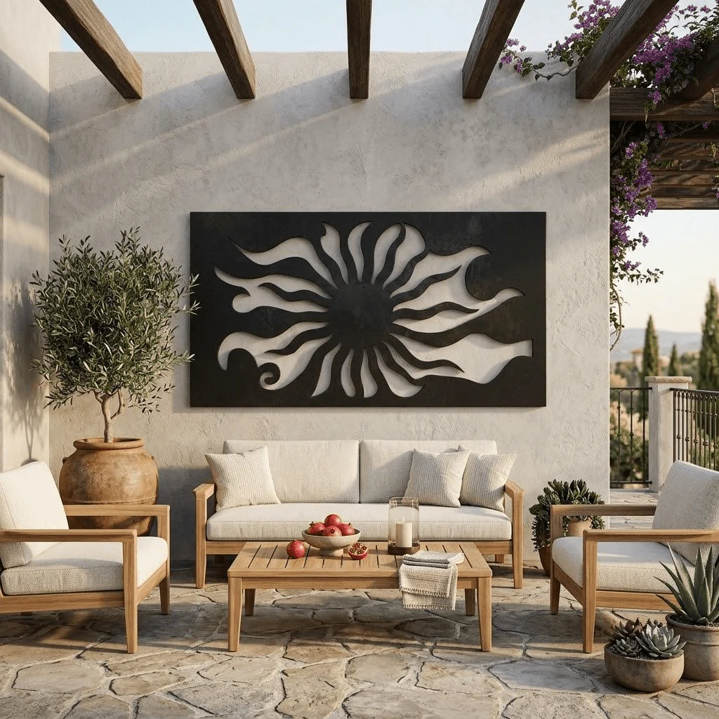 The Sol - Metal Wall Art - Forge - Image 2