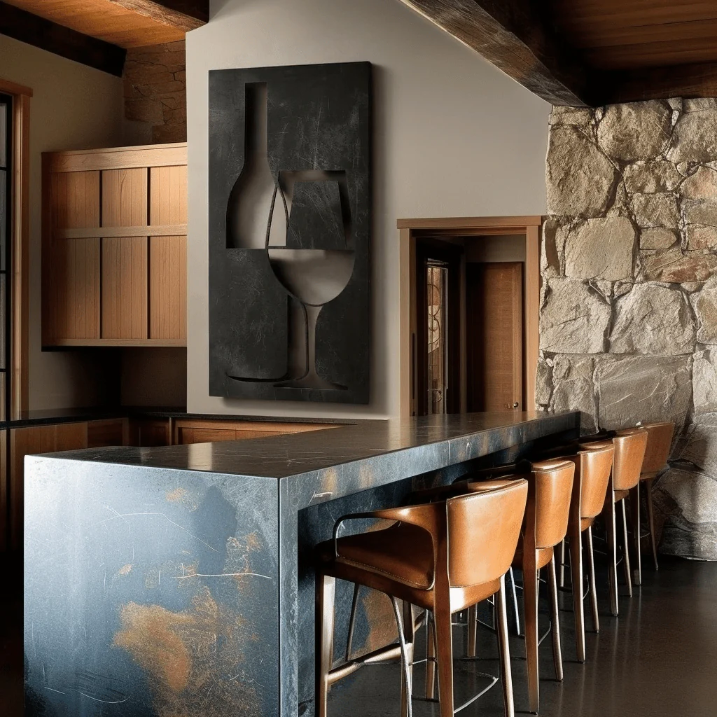 The Sommelier - Metal Wall Art - Forge - Image 2