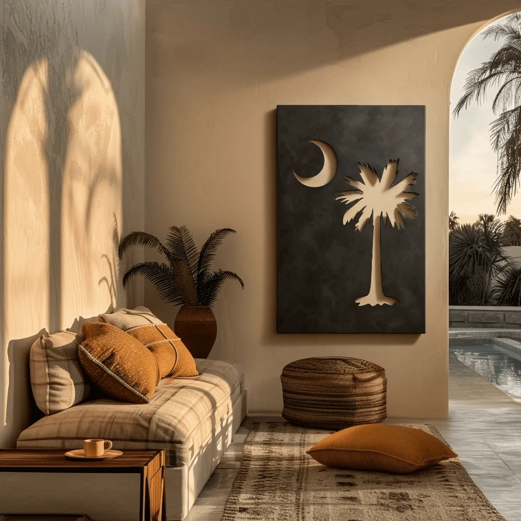 The South Carolina Palmetto - Metal Wall Art - Forge - Image 3
