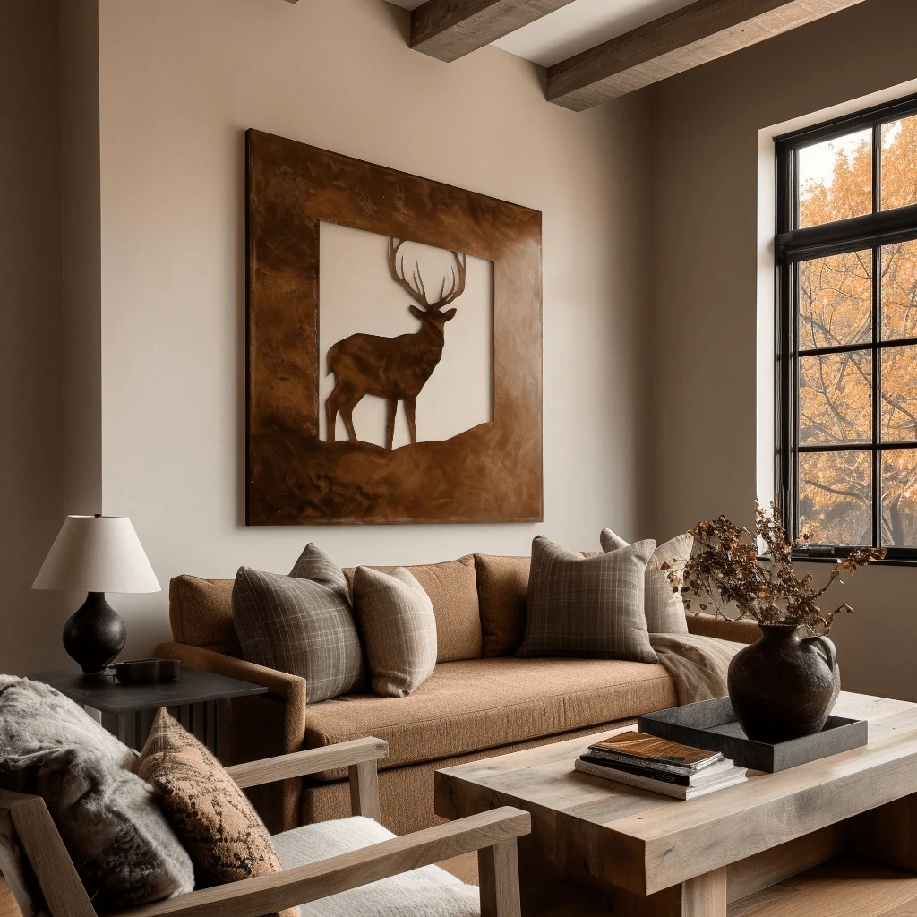 The Sovereign - Metal Wall Art - Oxide