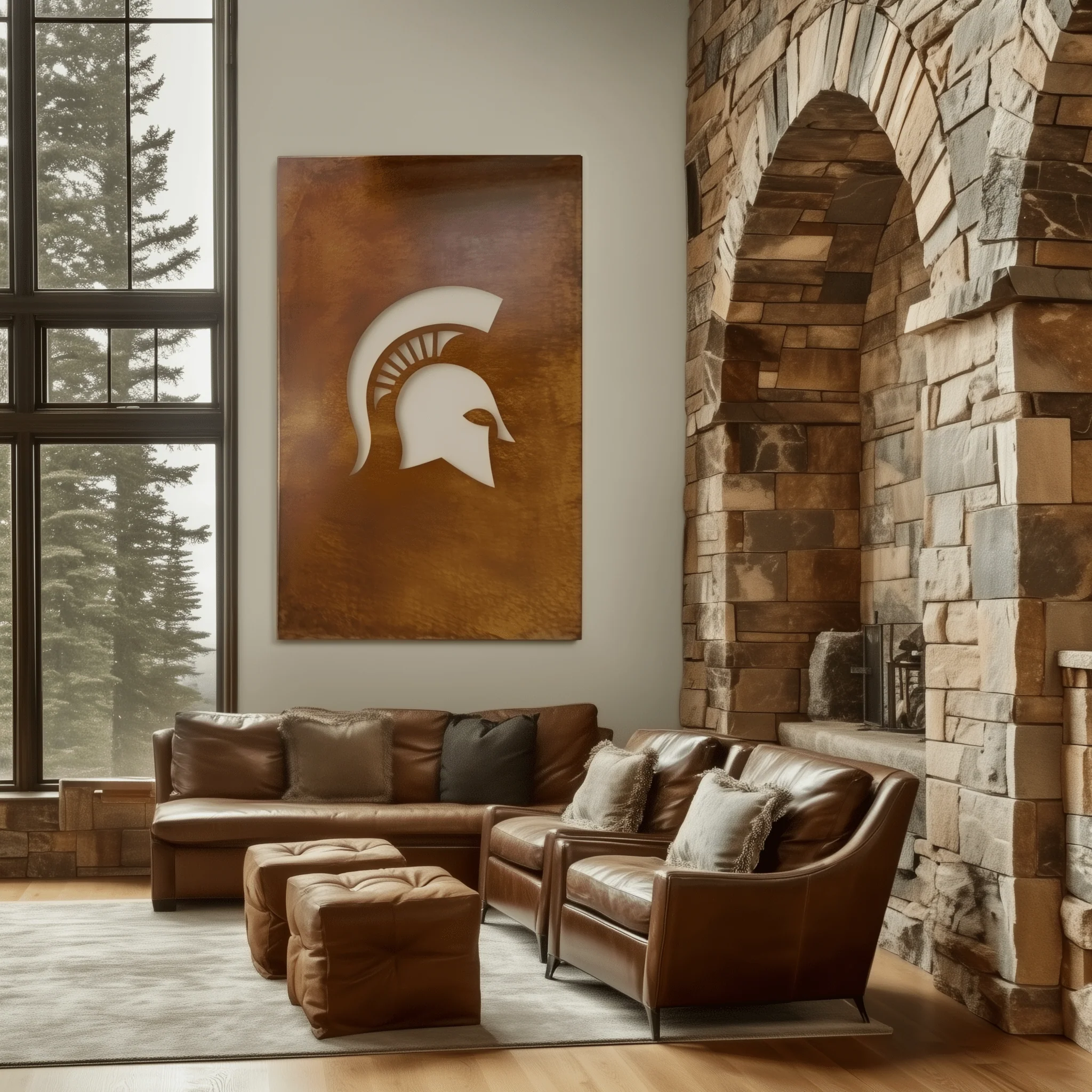 The Spartan - Wall Art - Portrait - Oxide