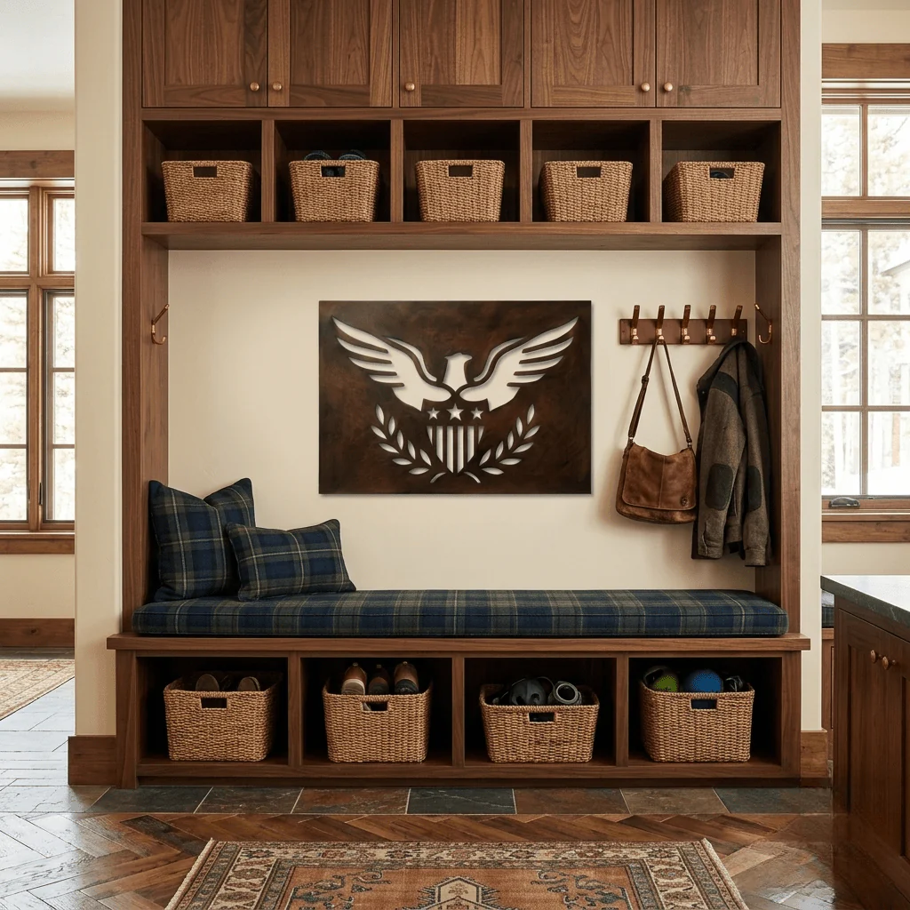 The Spirit of Service - Metal Wall Art - Umber - Image 3