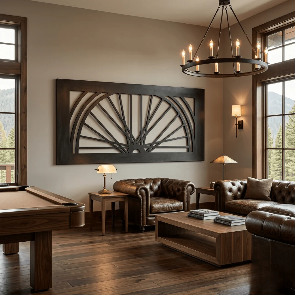 The Spoke - Metal Wall Art - Forge - Image 2