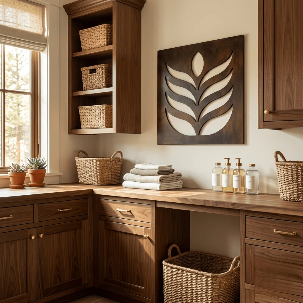 The Sprout - Metal Wall Art - Umber - Image 2