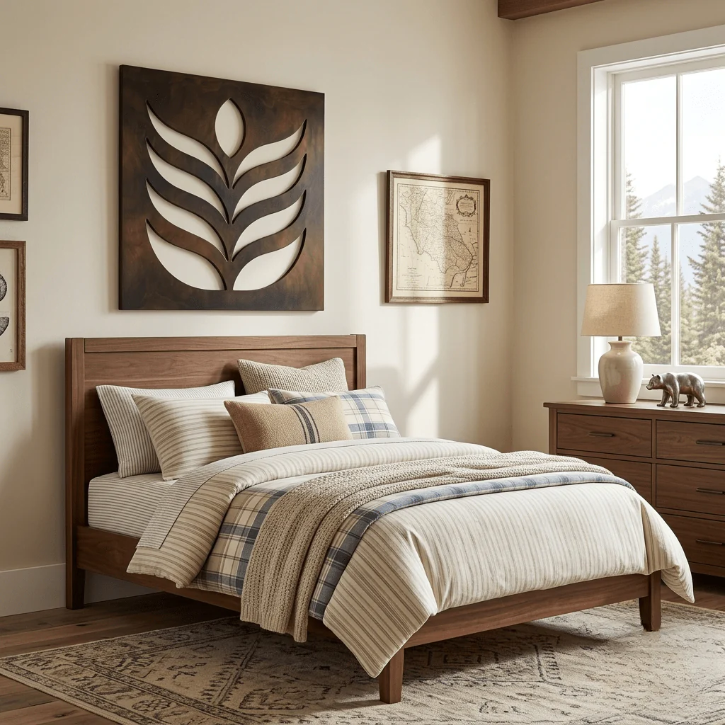 The Sprout - Metal Wall Art - Umber - Image 3