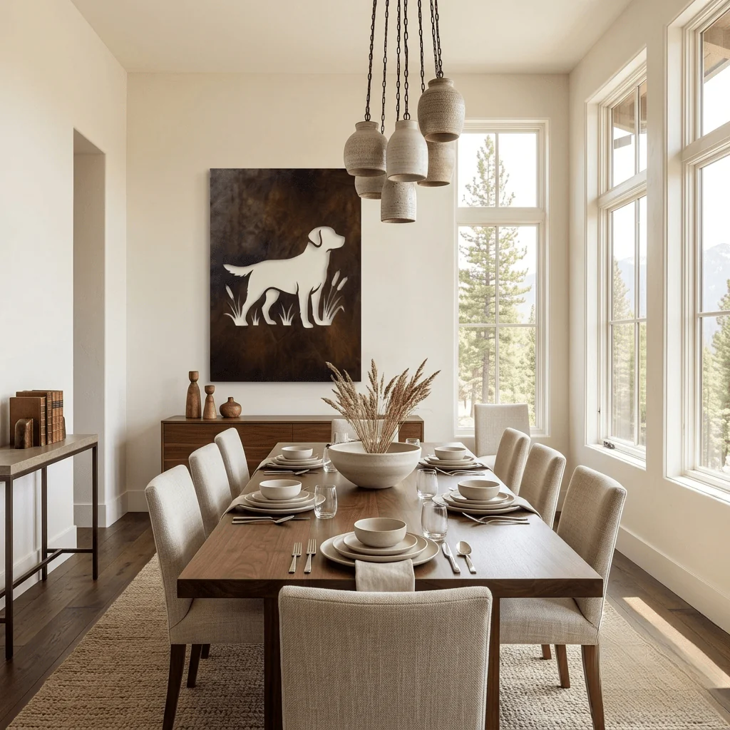 The Steadfast - Metal Wall Art - Umber