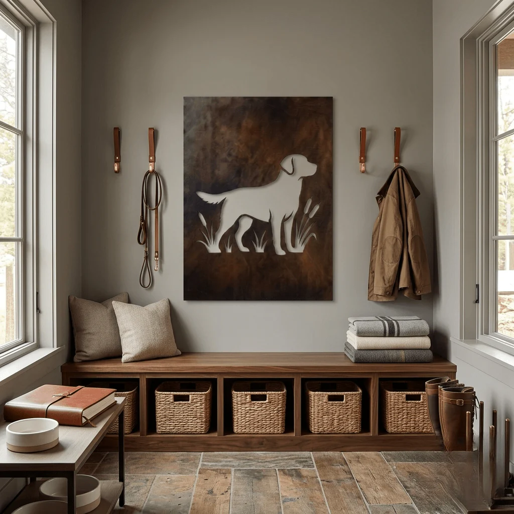 The Steadfast - Metal Wall Art - Umber - Image 2