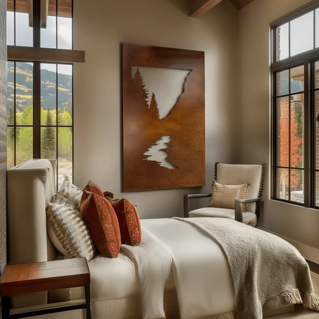 The Stillwater - Metal Wall Art - Oxide - Image 3