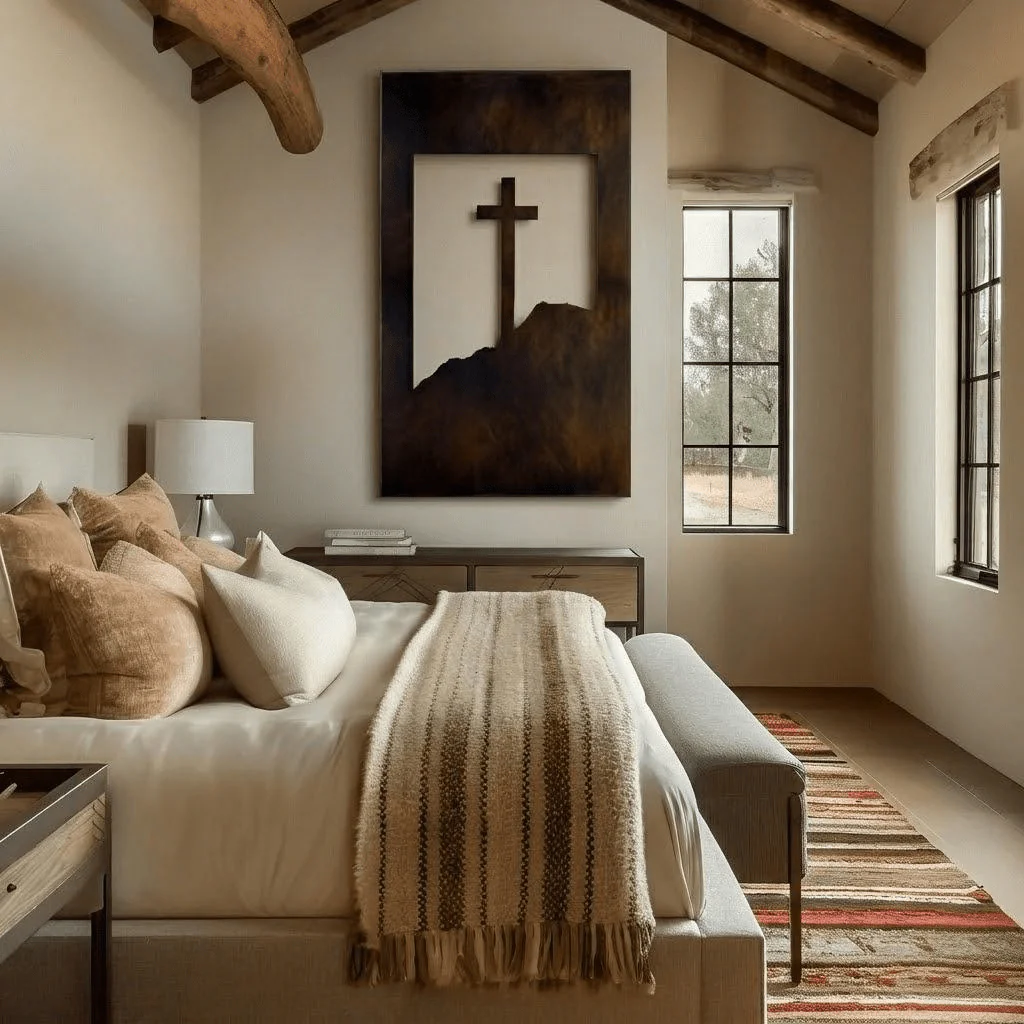 The Summit - Metal Wall Art - Umber - Image 3