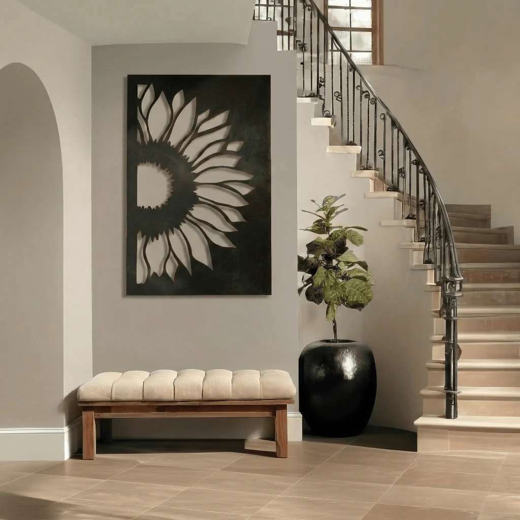 The Sunflower - Metal Wall Art - Forge