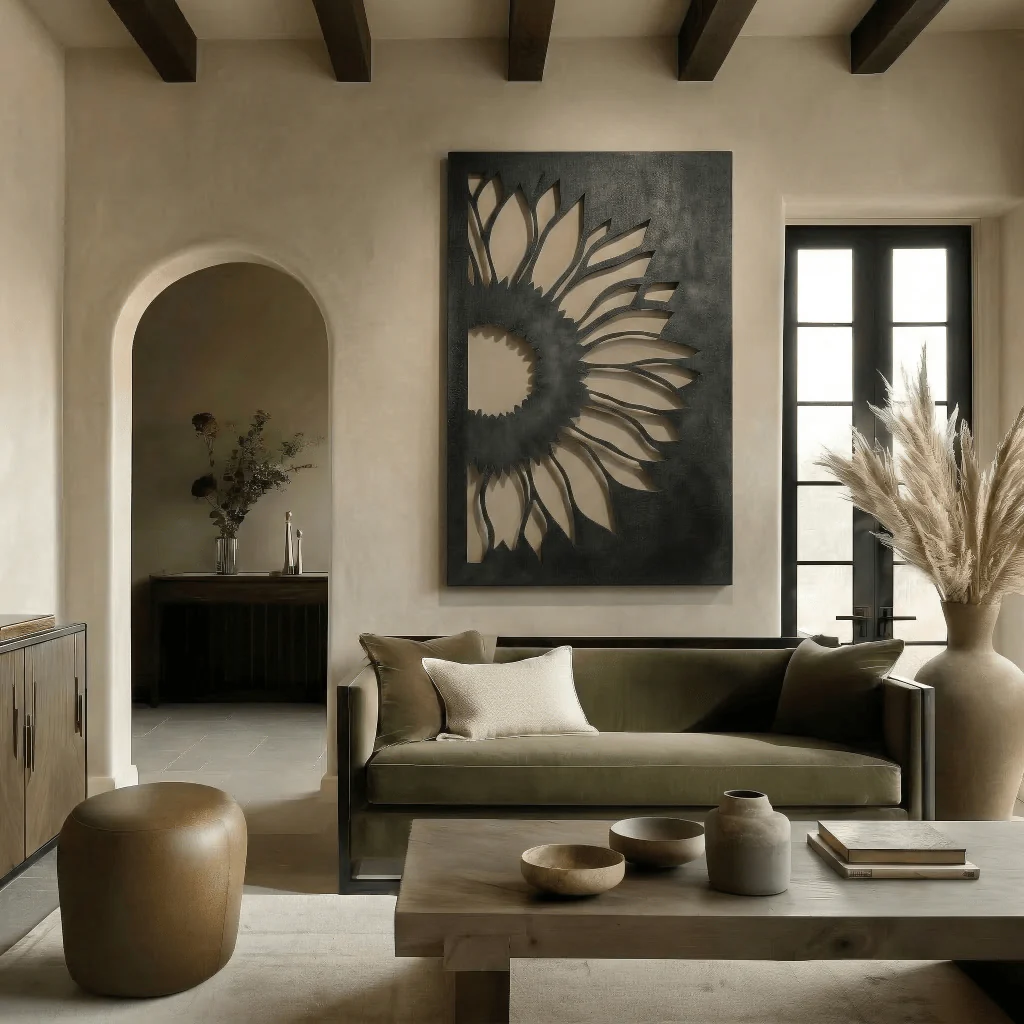 The Sunflower - Metal Wall Art - Forge - Image 2