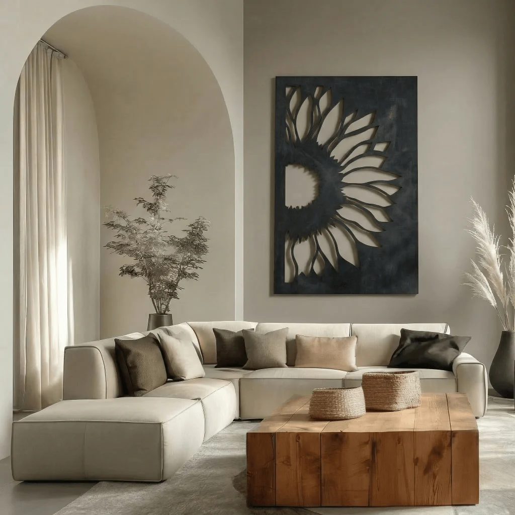The Sunflower - Metal Wall Art - Forge - Image 3