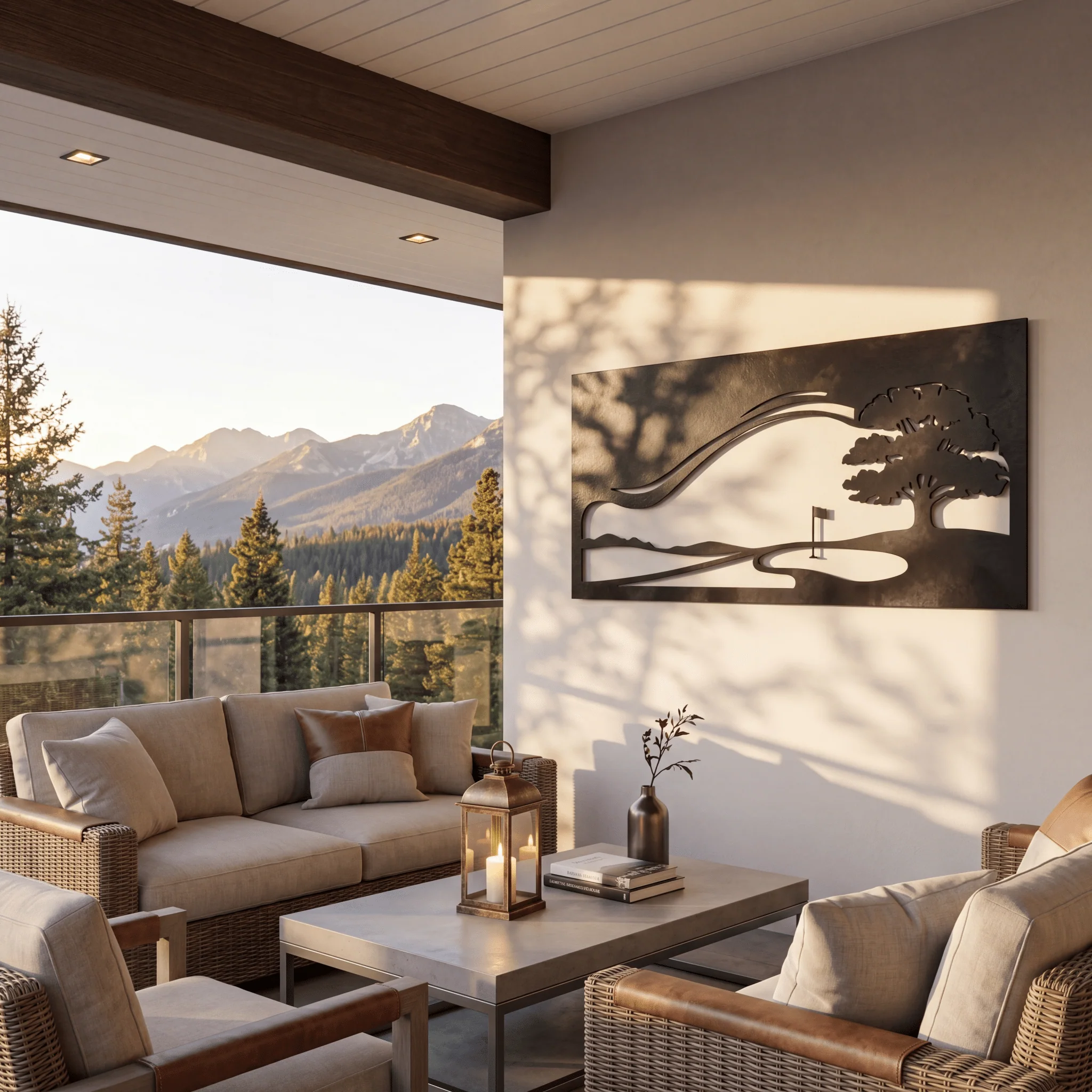 The Swing - Metal Wall Art - Forge - Image 2