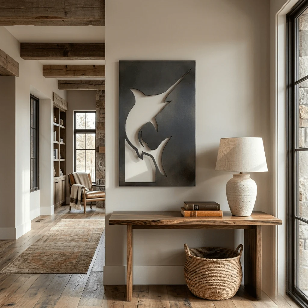 The Swordfish - Metal Wall Art - Forge