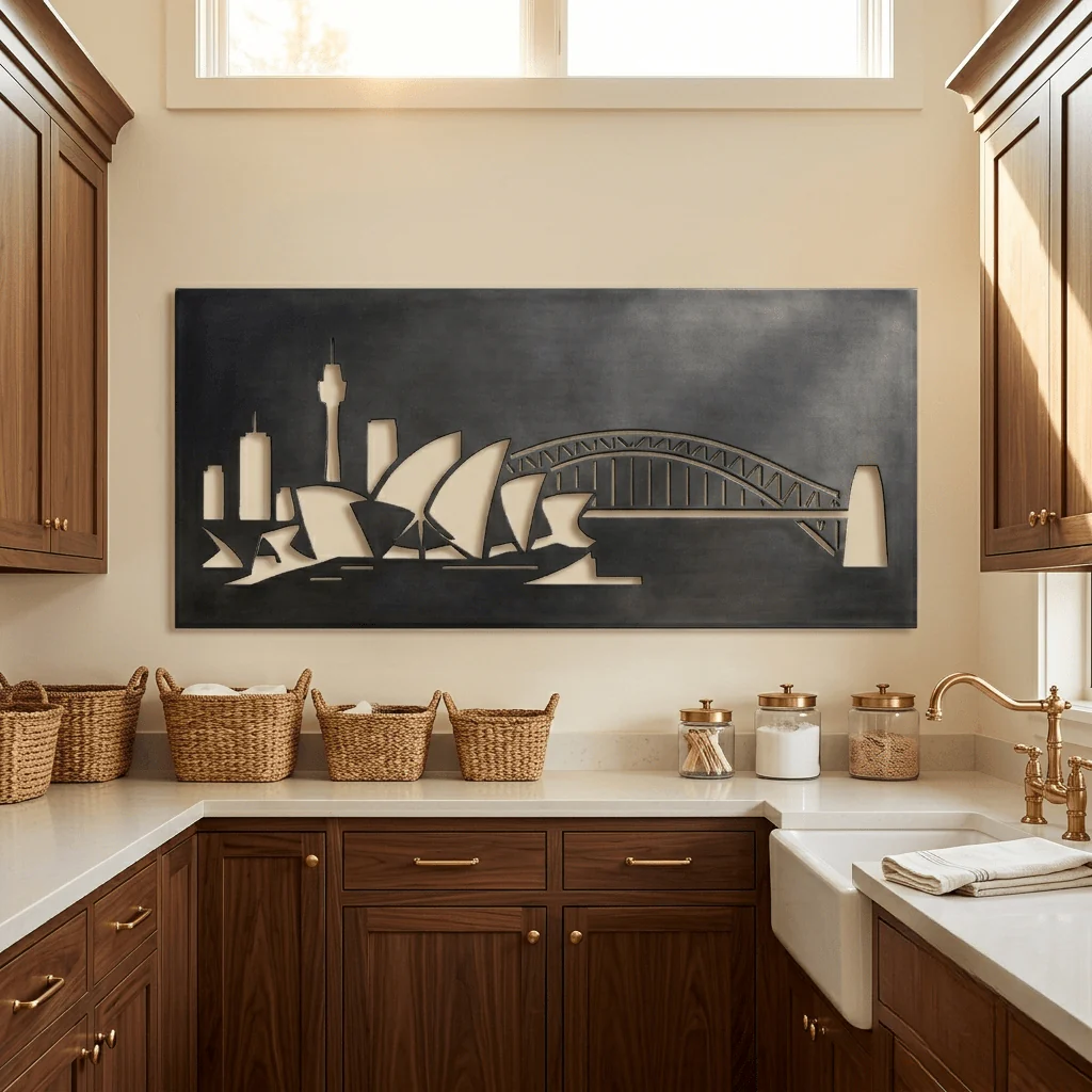 The Sydney Skyline - Metal Wall Art - Forge - Image 2