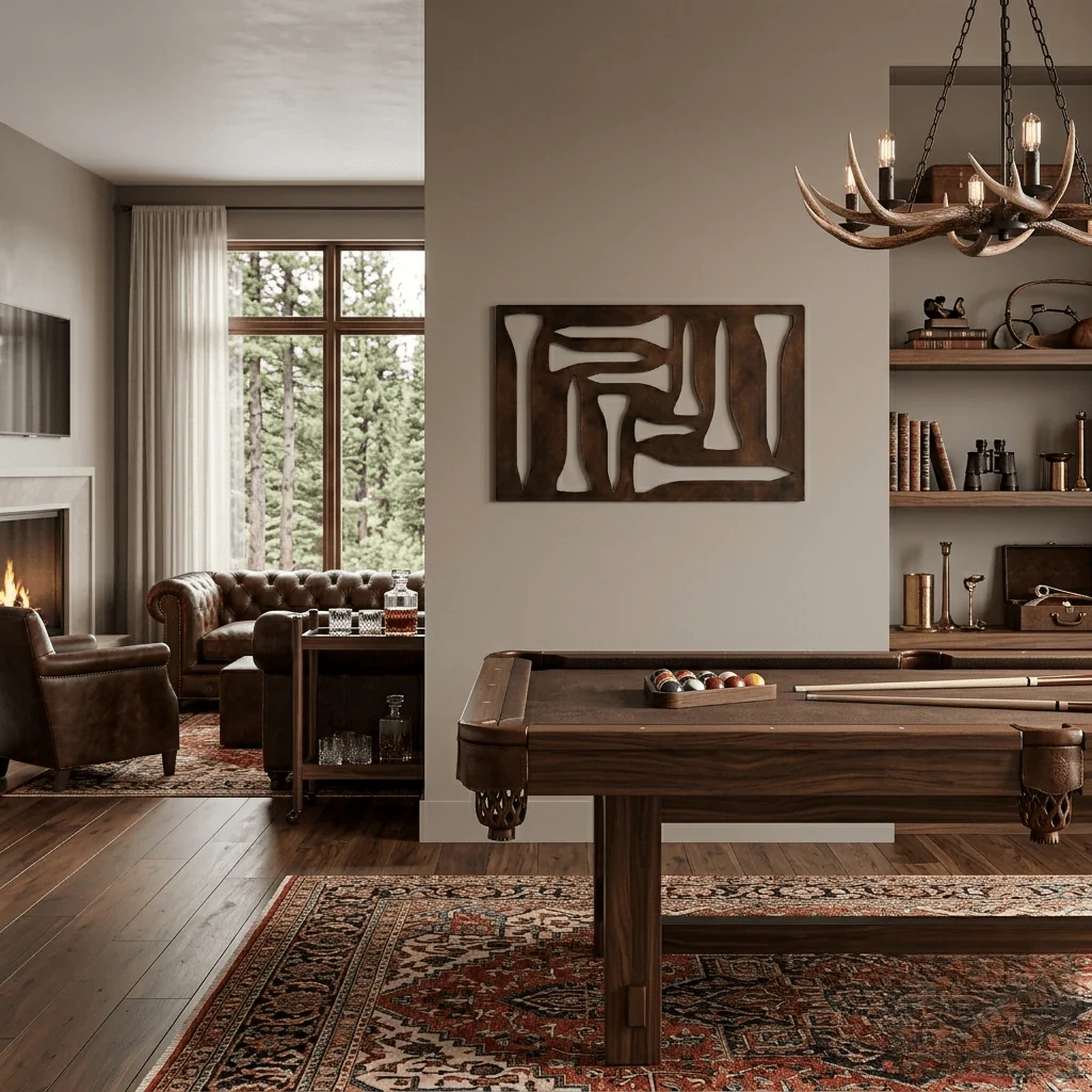 The Tee Box - Metal Wall Art - Umber - Image 3