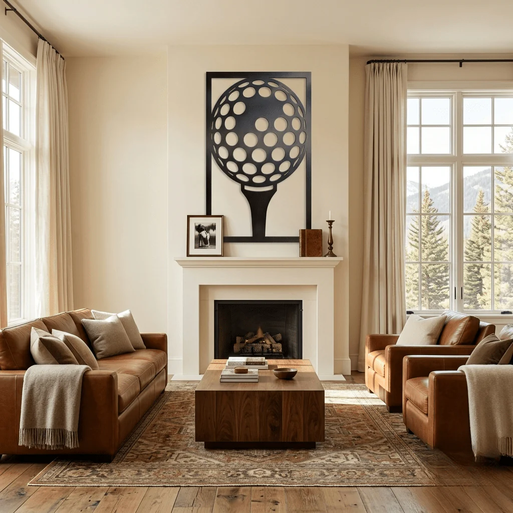 The Tee - Metal Wall Art - Forge