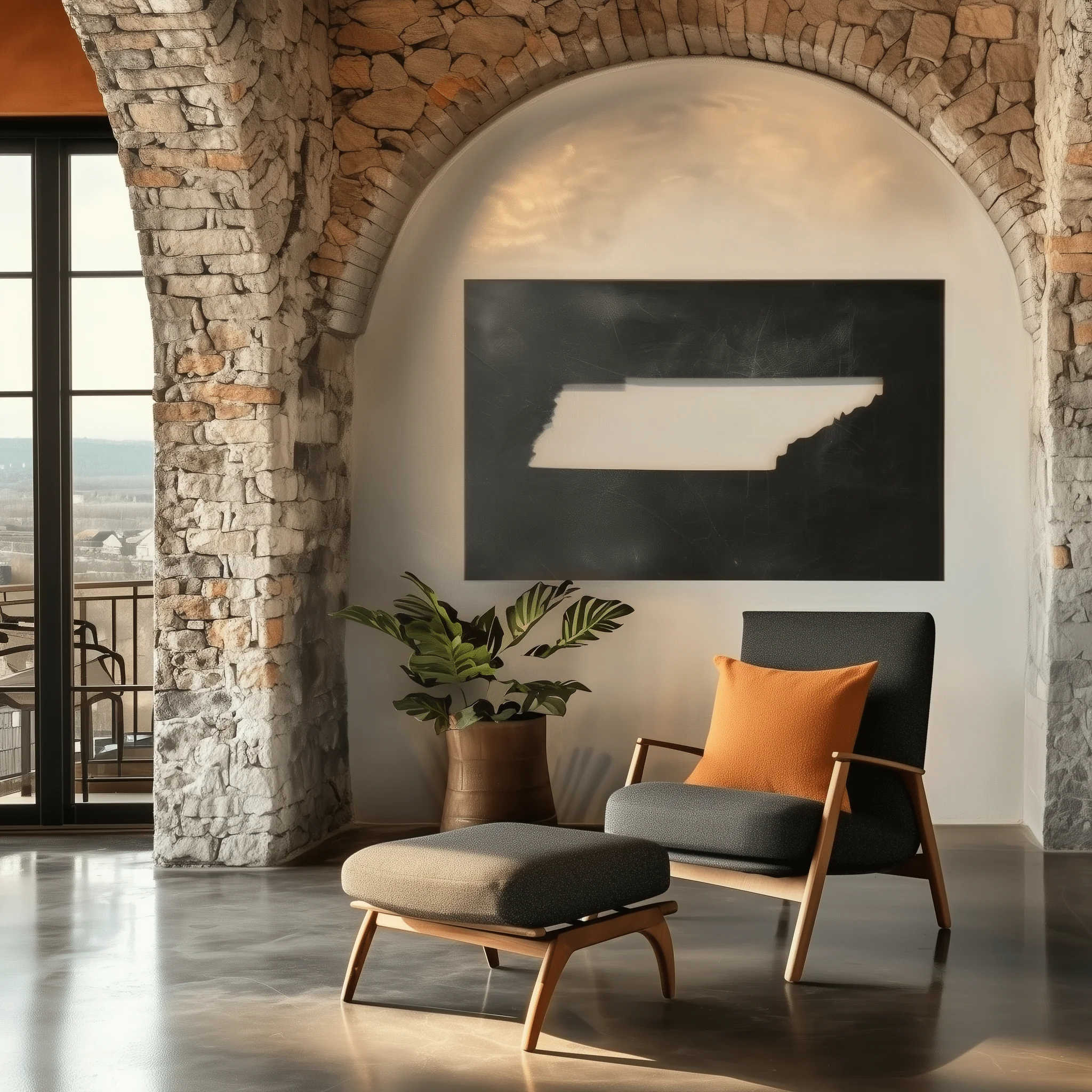 The Tennessee - Metal Wall Art - Forge
