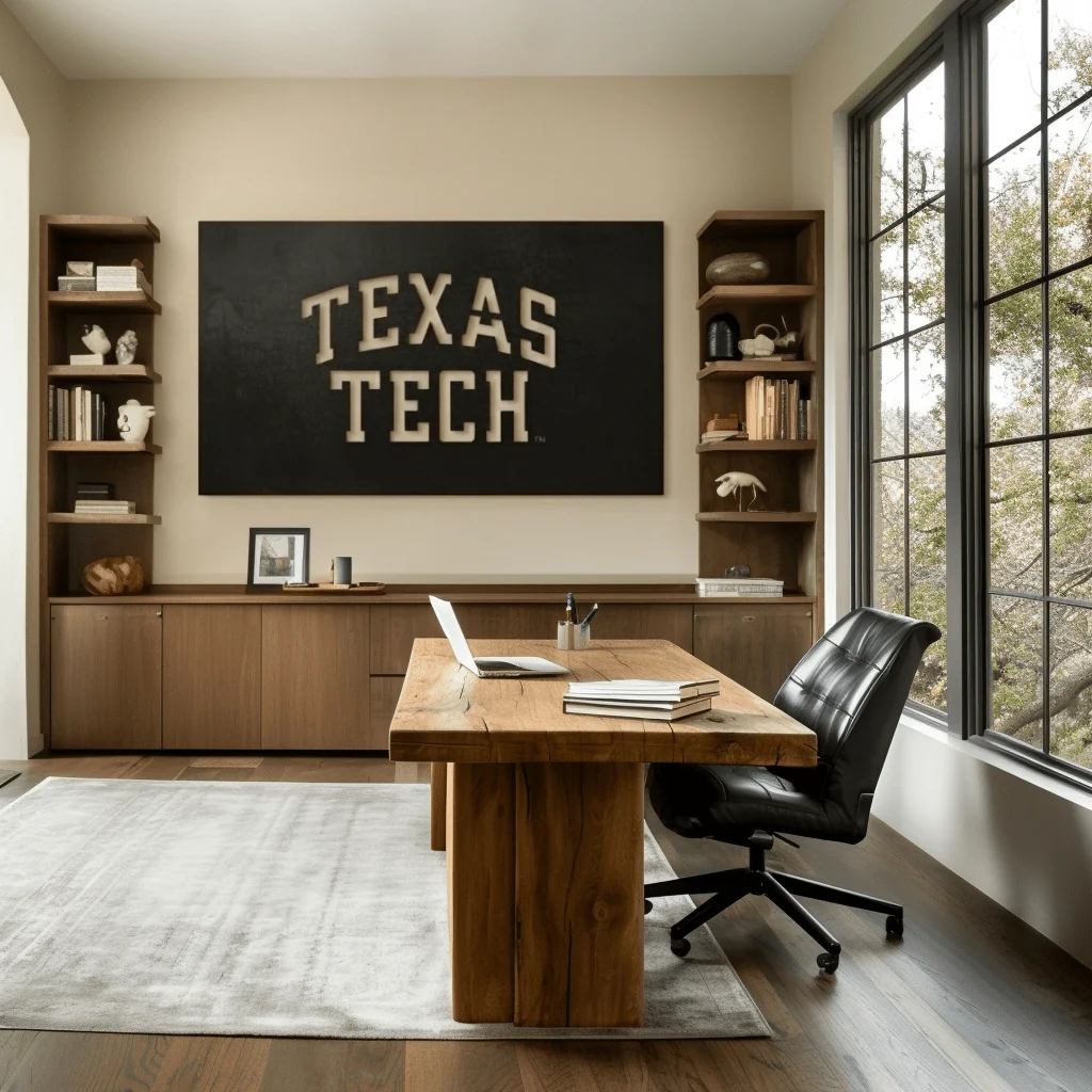 The Texas Tech - Metal Wall Art- Landscape - Forge - Image 3