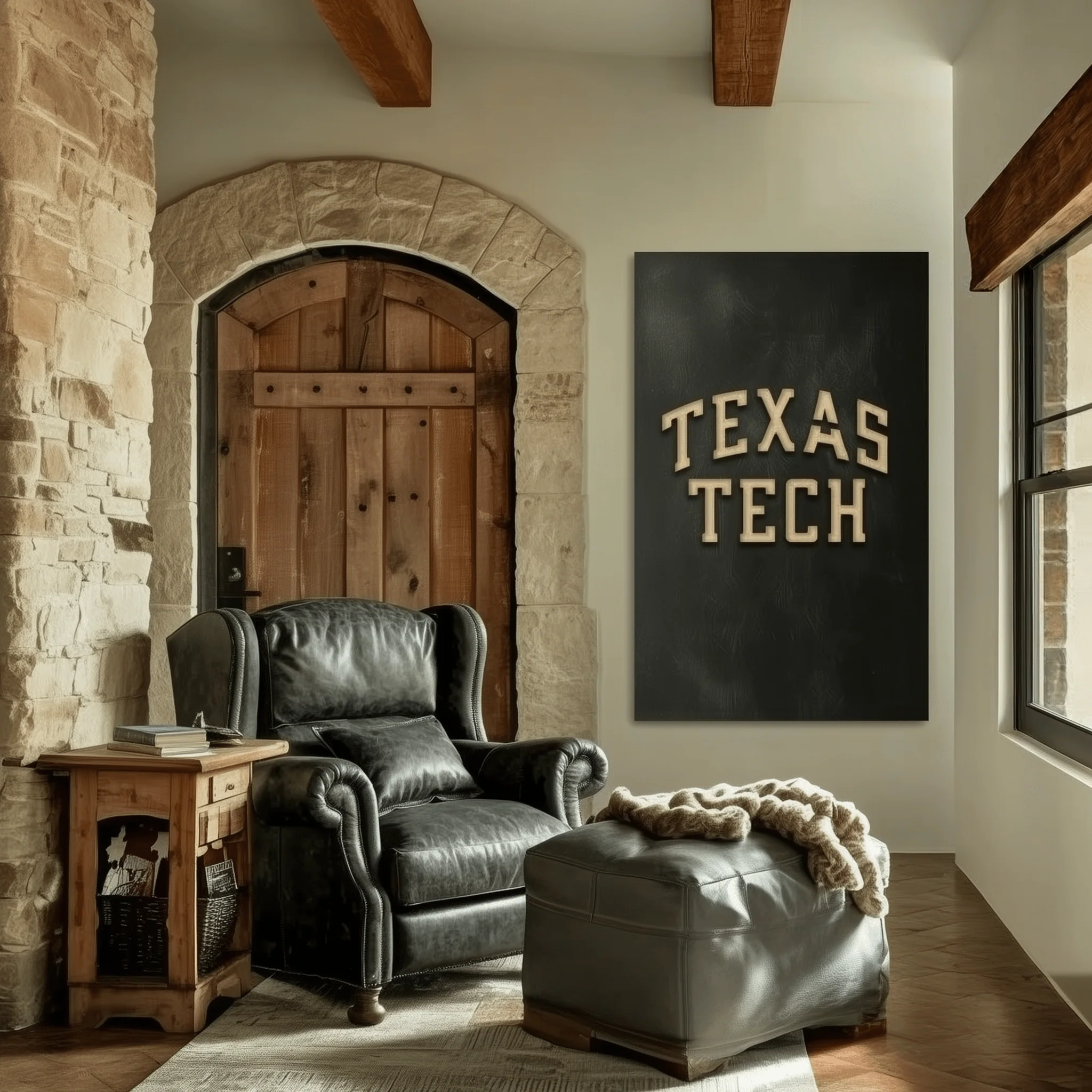 The Texas Tech - Wall Art - Portrait - Forge - Image 2
