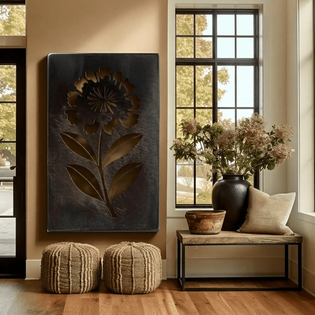 The West Virginia Rhododendron - Metal Wall Art - Forge