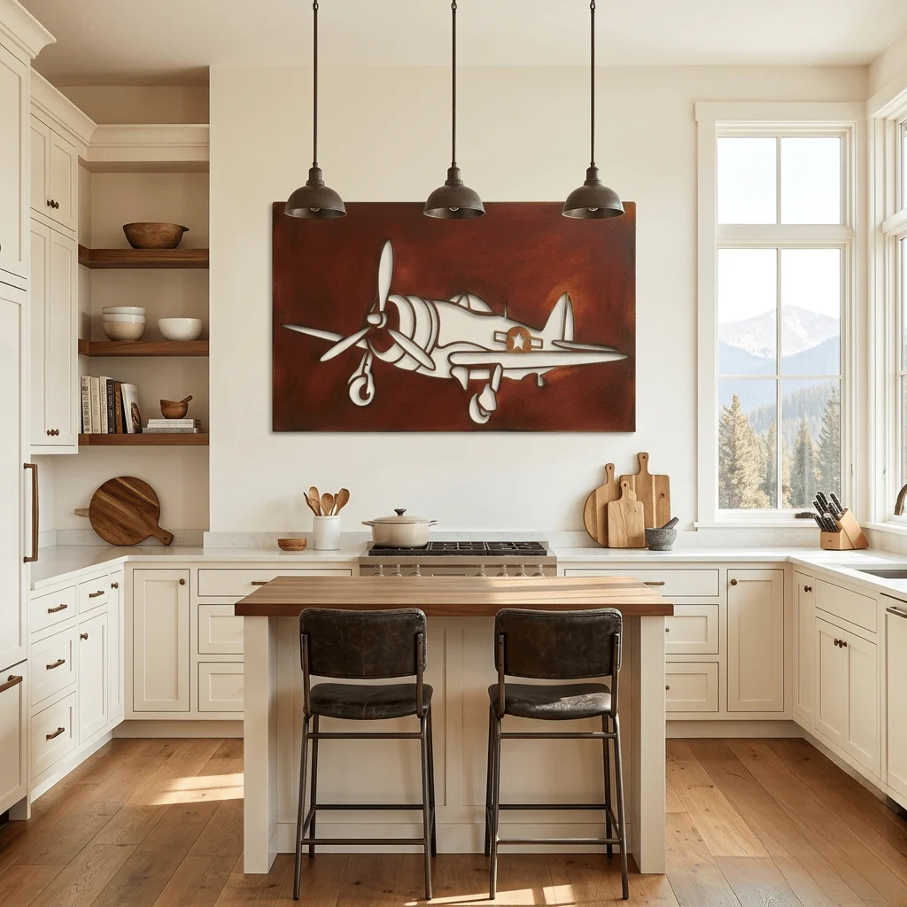 The Thunder Overhead - Metal Wall Art - Oxide - Image 3