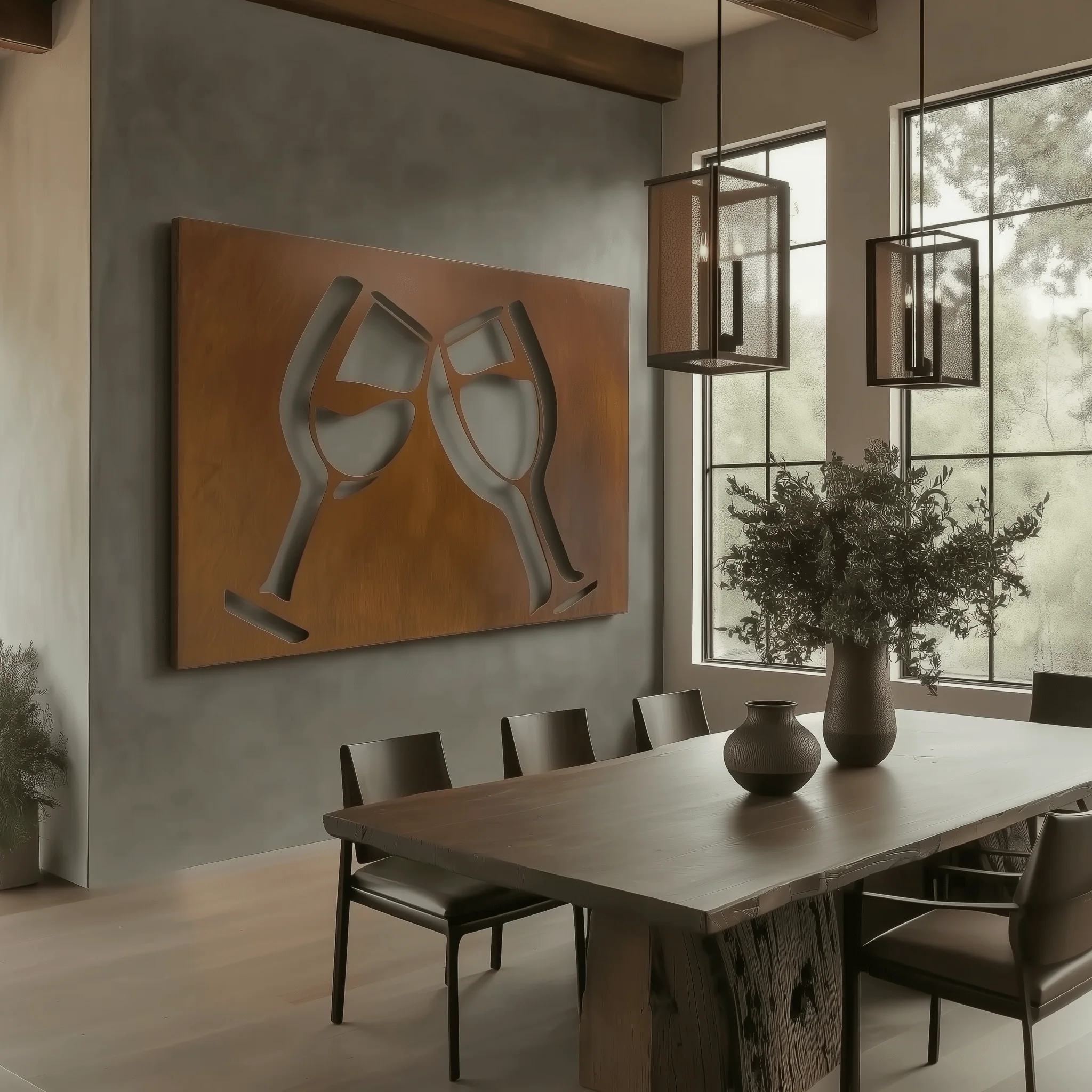 The Toast - Metal Wall Art - Oxide - Image 3