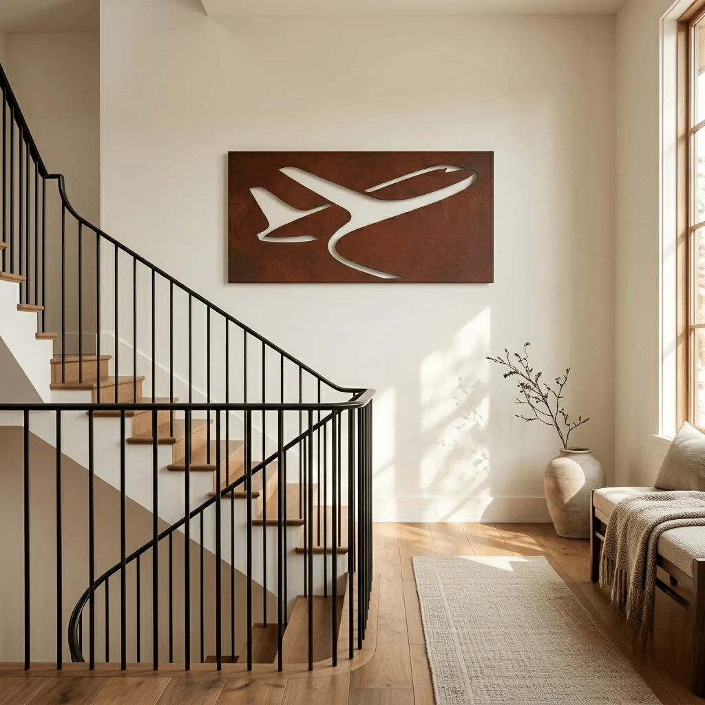 The Touch & Go - Metal Wall Art - Oxide - Image 2