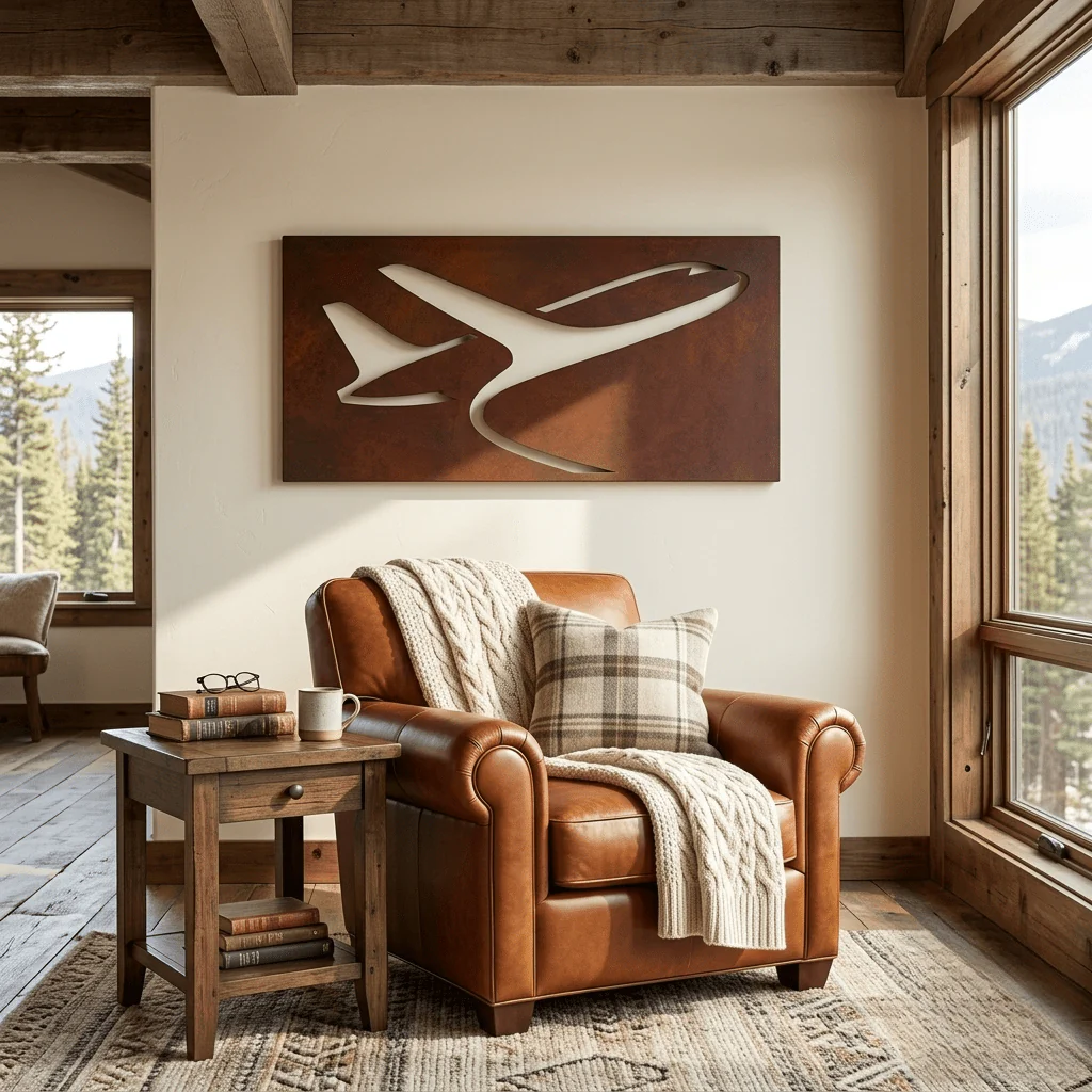 The Touch & Go - Metal Wall Art - Oxide - Image 3