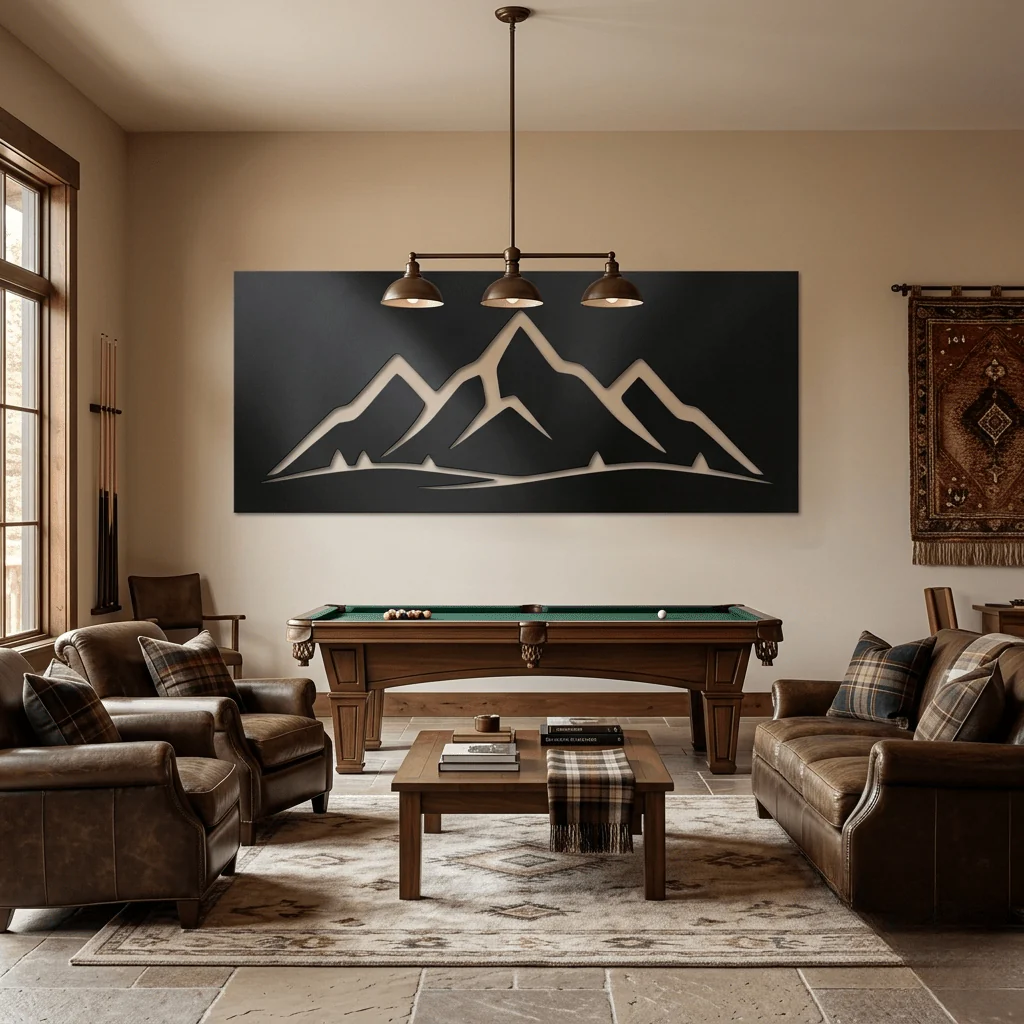 The Triad - Metal Wall Art - Forge